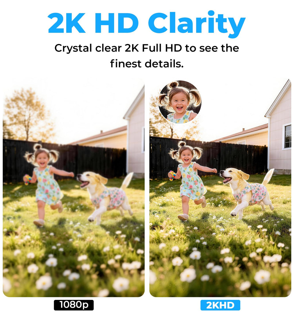 2K 5GHz & 2.4GHz WiFi Light Bulb Security Camera 360° PTZ G1165