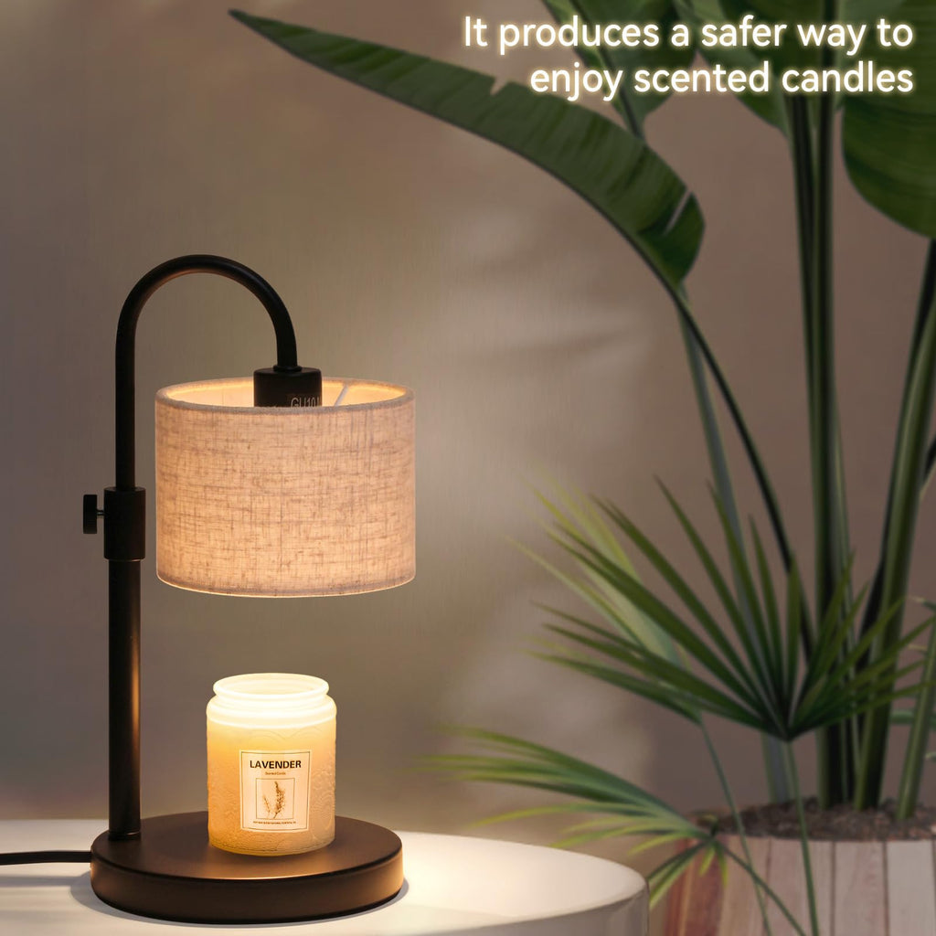Candle Warmer Lamp with Timer, Adjustable Height Q862