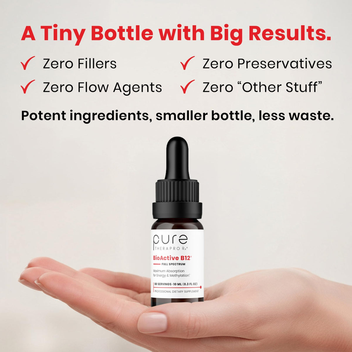 BioActive B12 Liquid 5000mcg 60 Servings V295