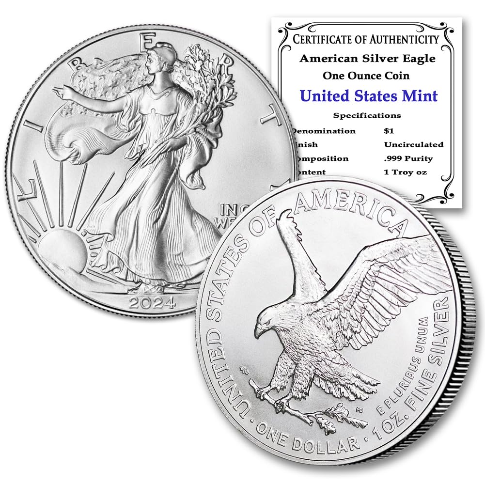 1 oz American Silver Eagle Brilliant Uncirculated K927