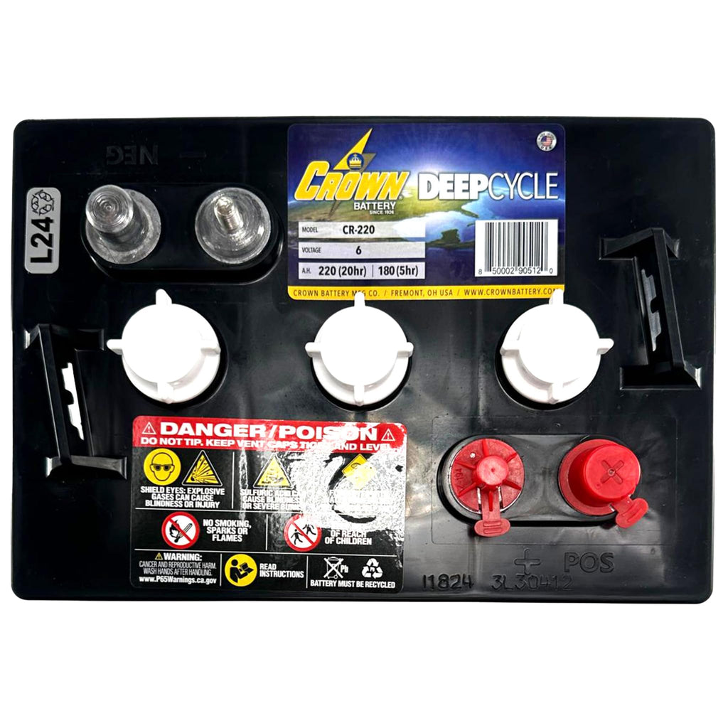 6V 220Ah Deep-Cycle Battery Set of 4 L6359