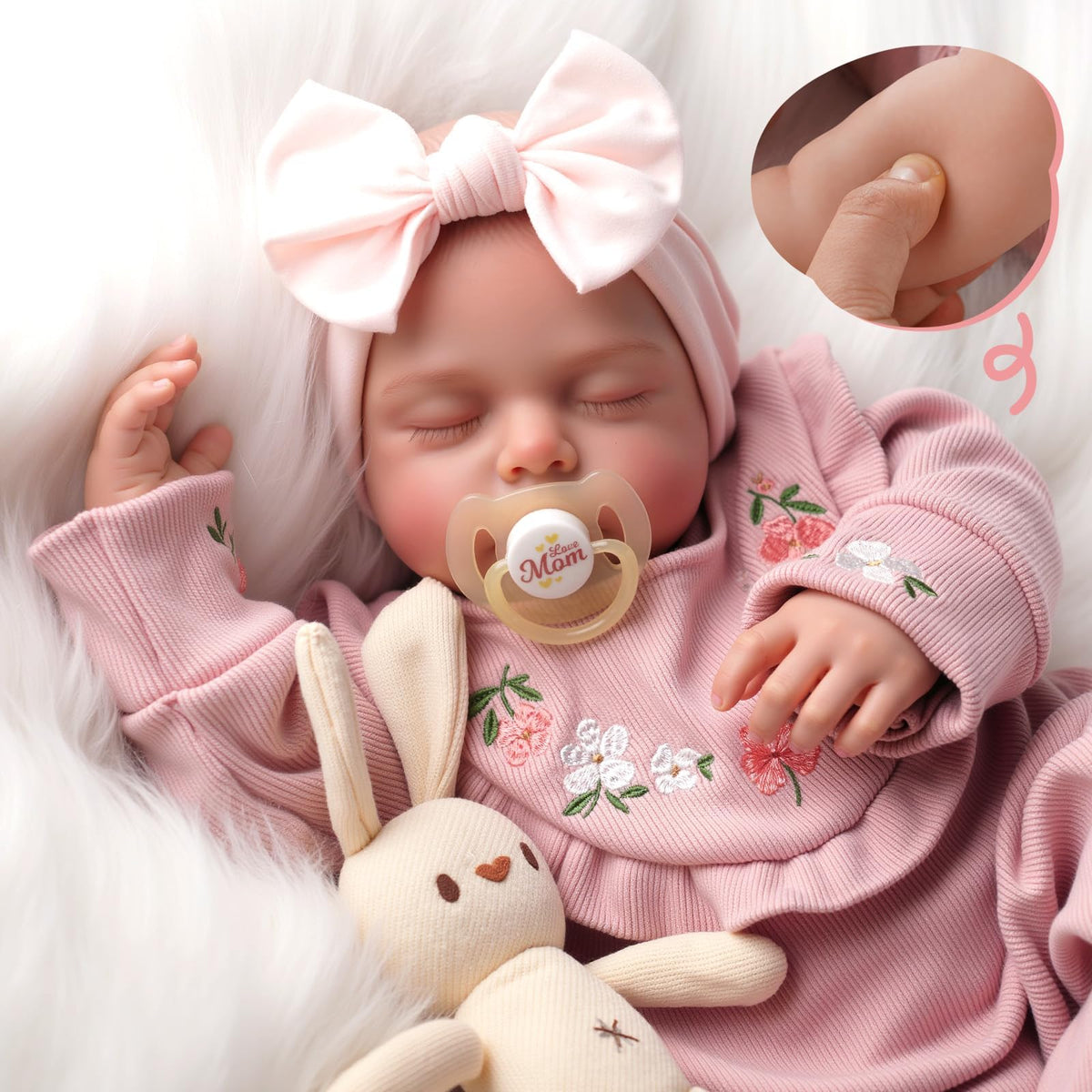 20 Inch Realistic Newborn Baby Doll T76478