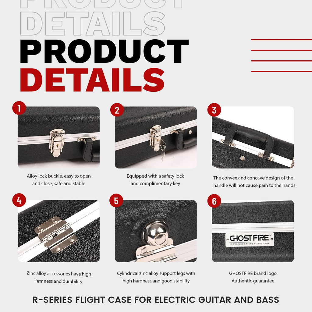 Electric Guitar ABS Hard Case A959