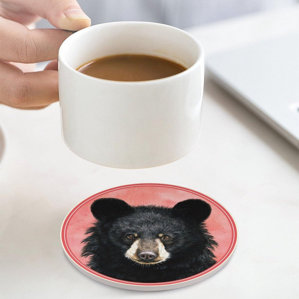 Black Bear Coasters Set of 4 Z898