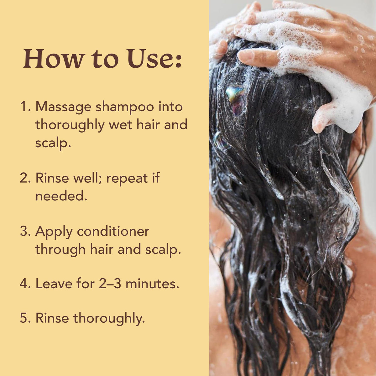 Sulfate-Free Aloe Vera Shampoo & Conditioner Set 2 x 8 Fl Oz Y666