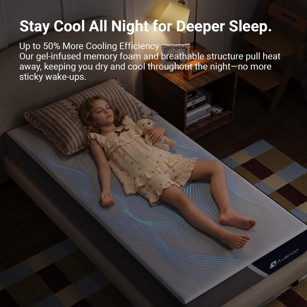 5 Inch Twin Memory Foam Mattress Y16492