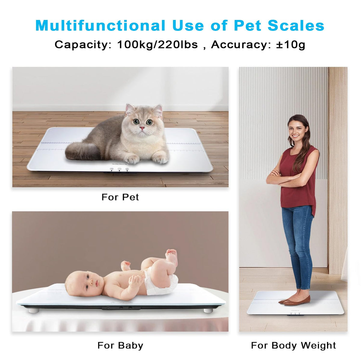 Digital Pet Scale 220lbs M33308