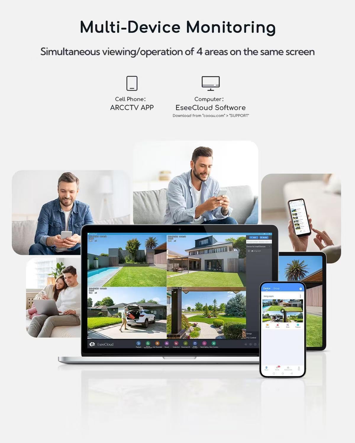 Solar Security Cameras Wireless Outdoor N759