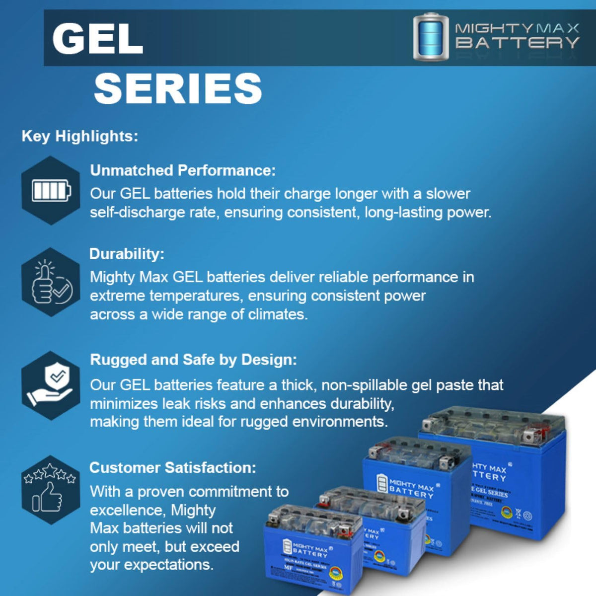 12V 11.2Ah Gel Battery D585