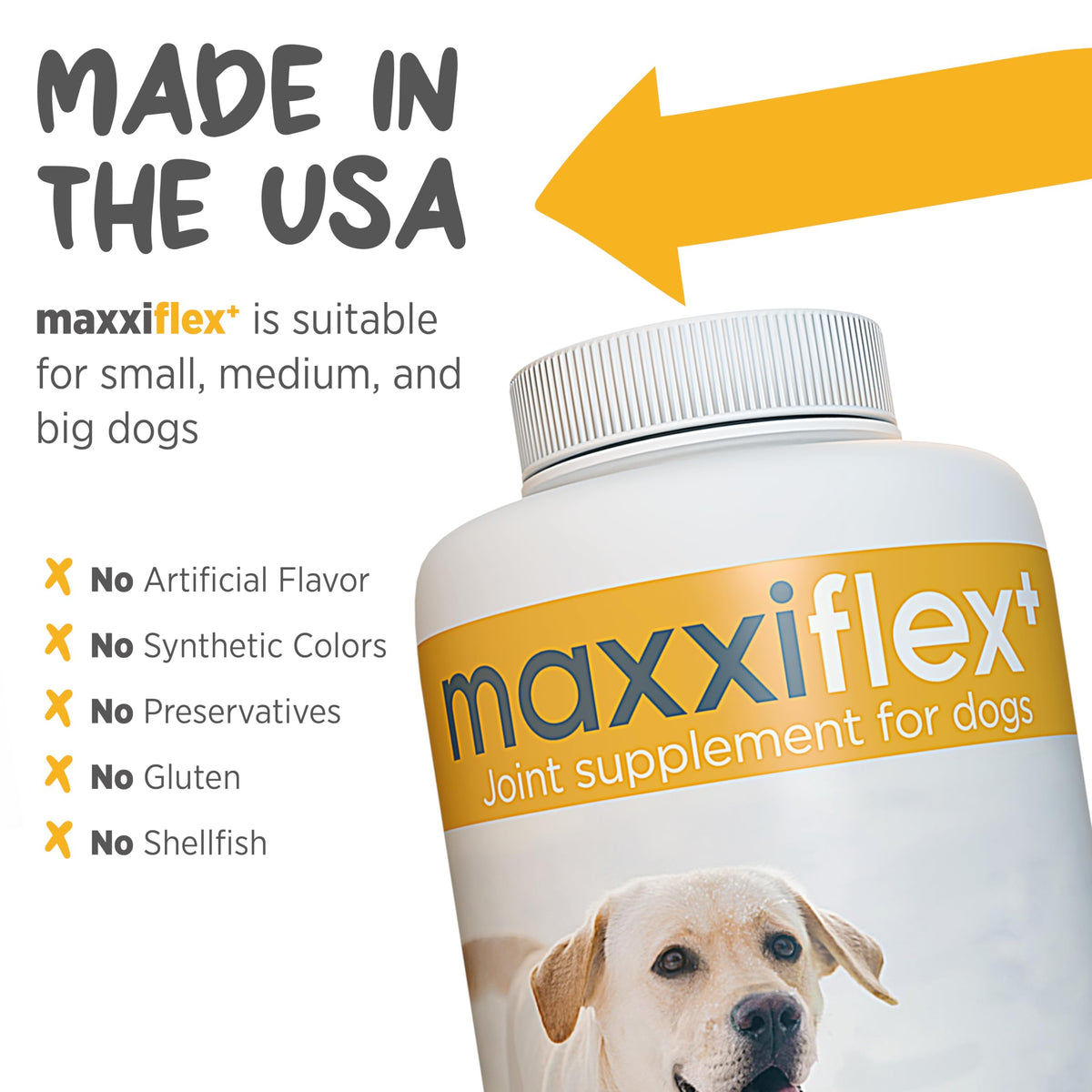 Dog Hip & Joint Support Glucosamine & Collagen 120ct U924138
