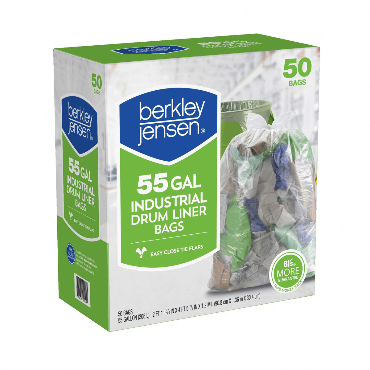 Clear Drumliner, 50 Count J977374