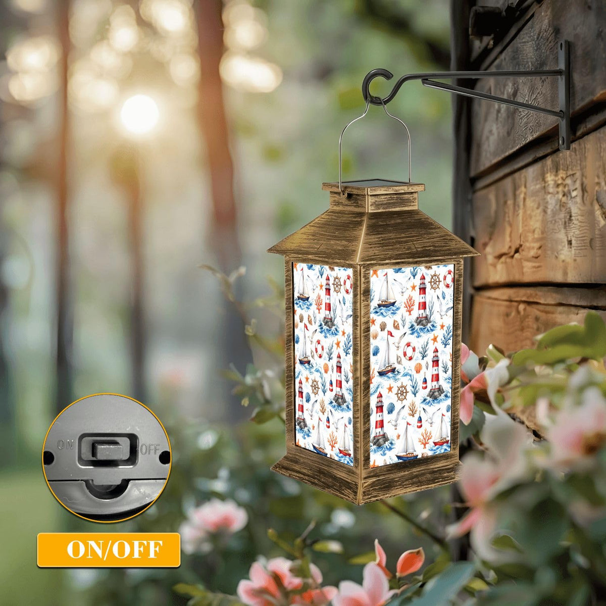 Waterproof LED Solar Lantern R983