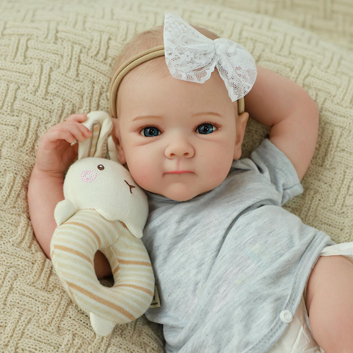 20 Inch Lifelike Full Vinyl Body Girl Baby Dolls A18110