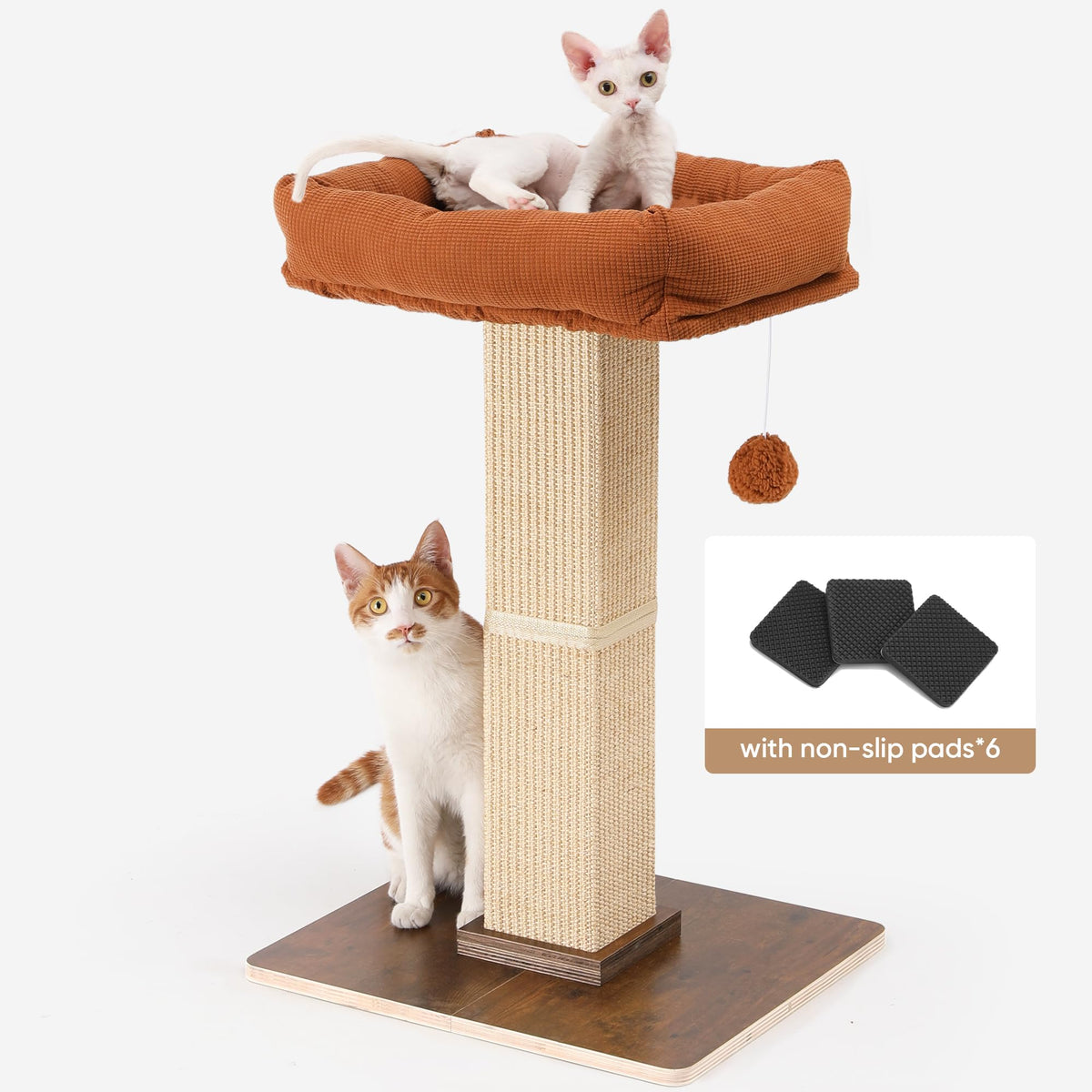 Cat Scratching Post with Perch Y40851