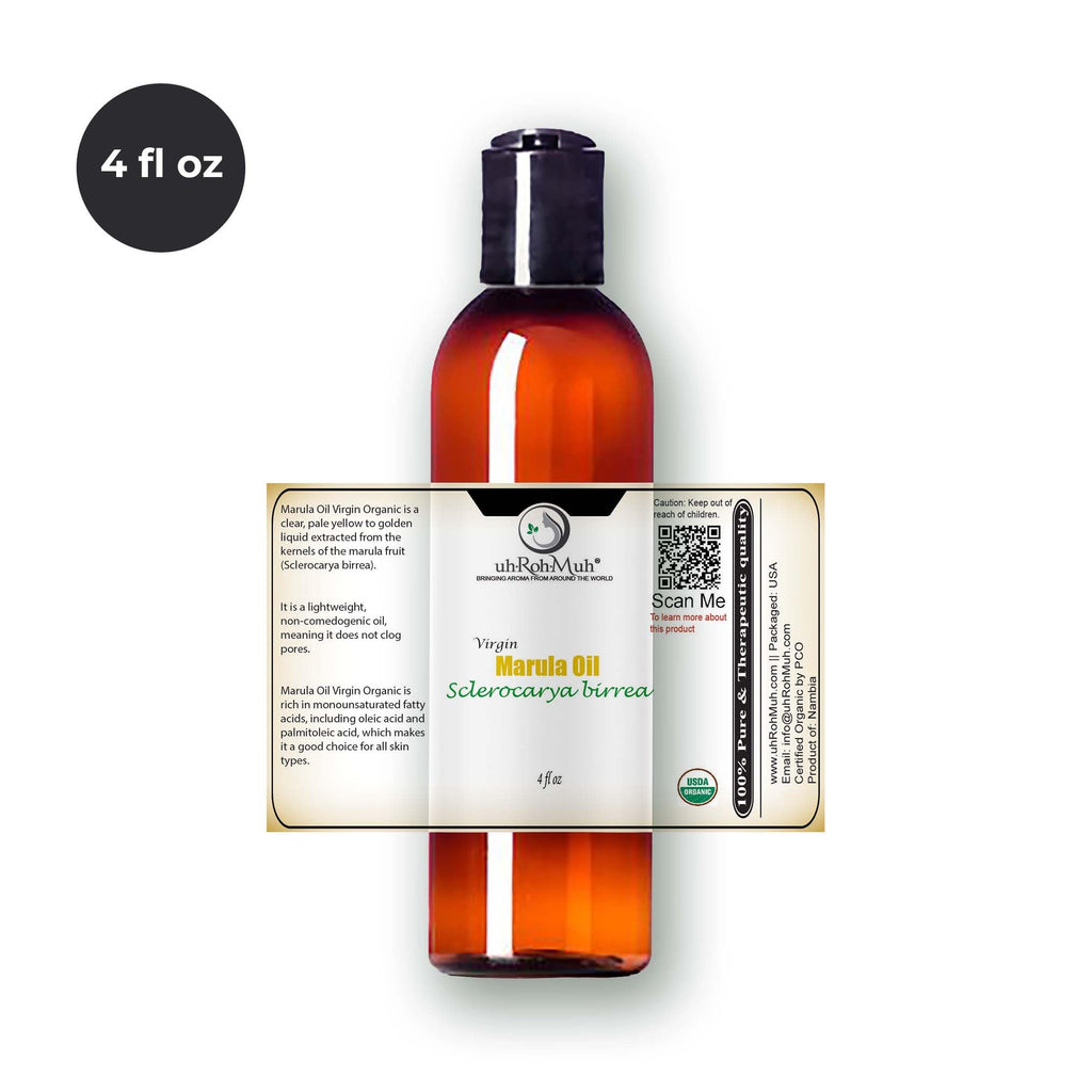 Cold Pressed Virgin Organic Marula Oil 4 Fl Oz U90231