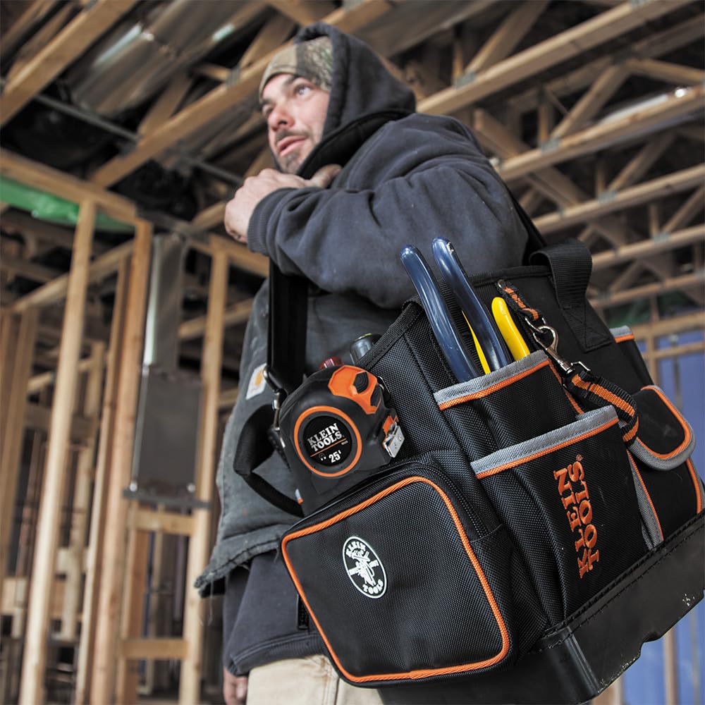 Tool Bag with Shoulder Strap and 40 Pockets X2925