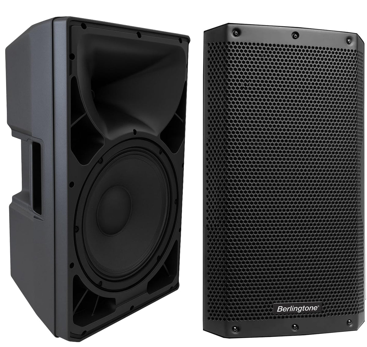 12-Inch Powered PA Speaker with Bluetooth, USB Port, XLR Inputs F6007