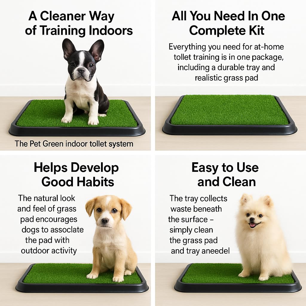 Dog Grass Pad with Tray H755