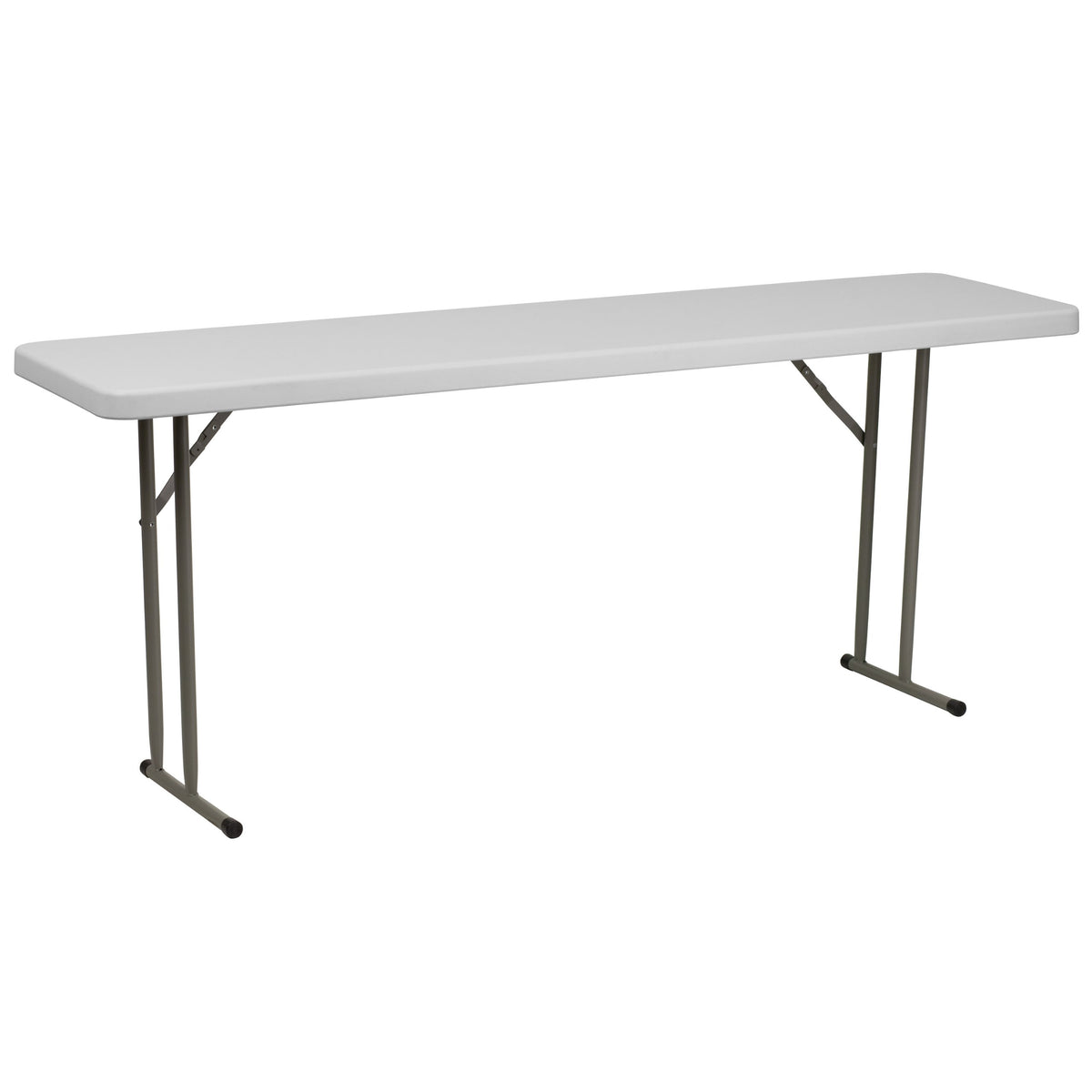 15 Pack 6-Foot Granite White Plastic Folding Table P508170