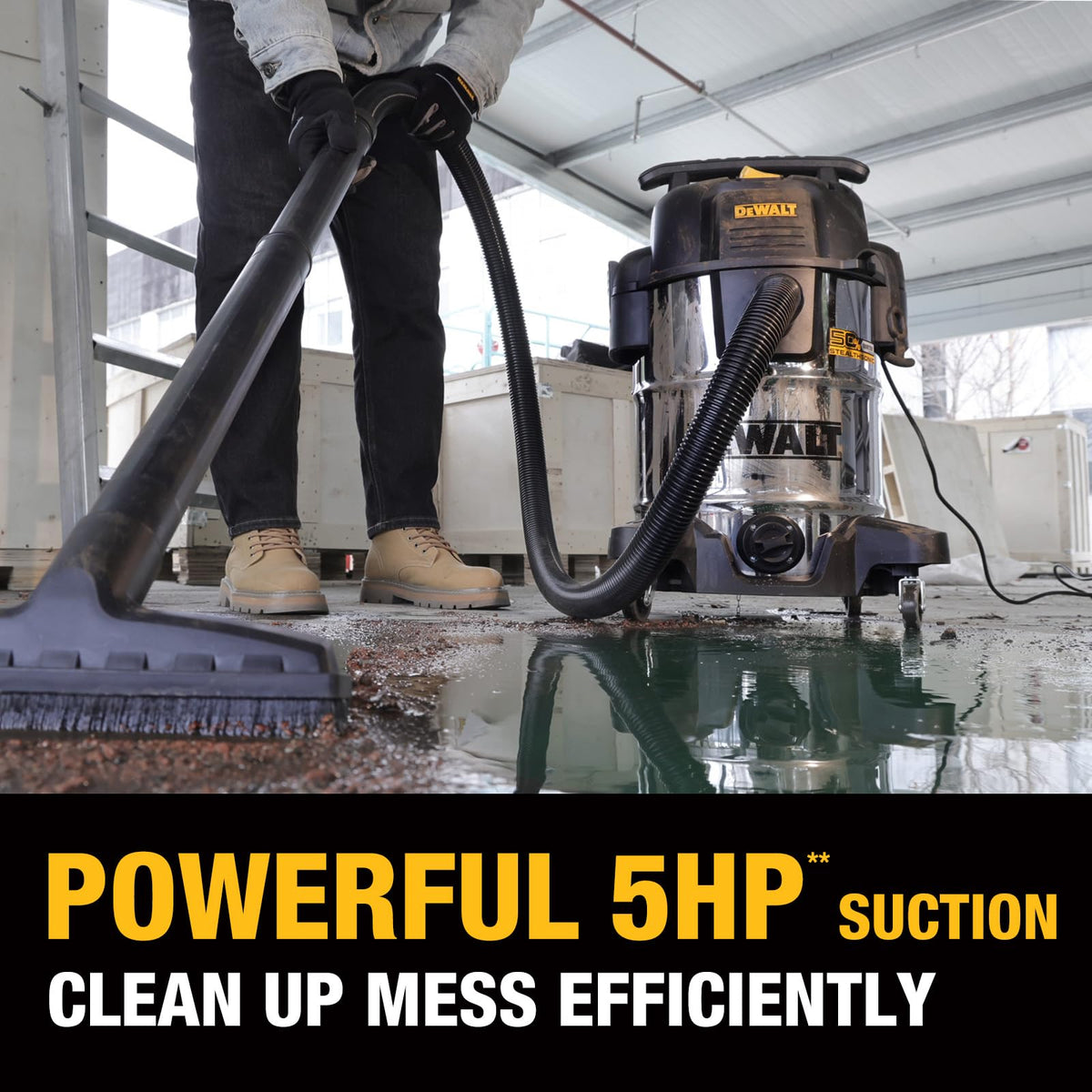 10 Gal Wet and Dry Stainless Steel Shop Vacuum X906956