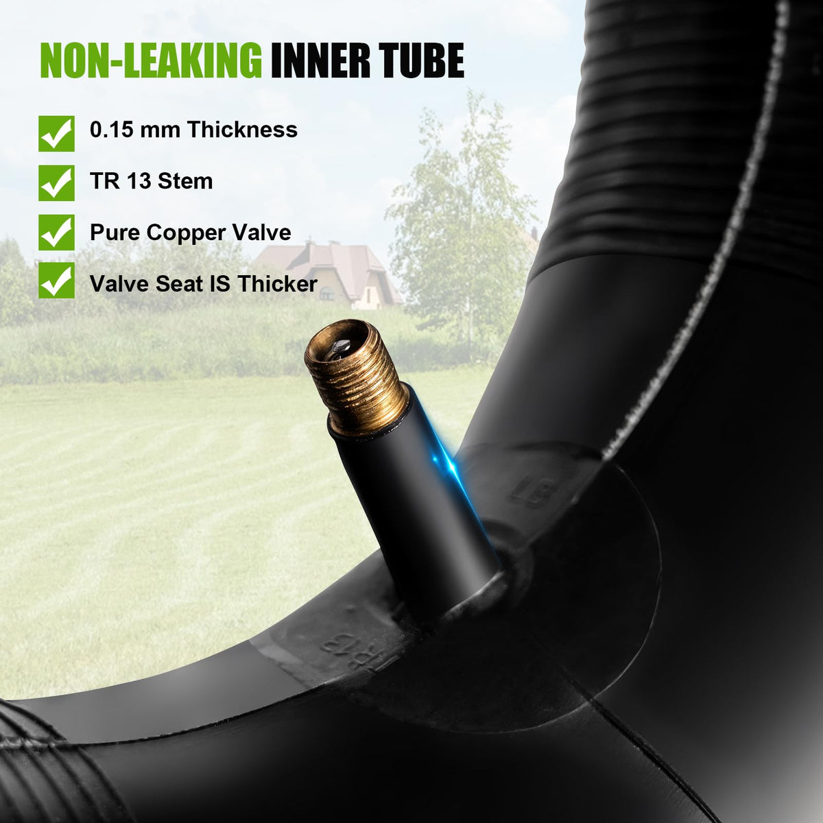 15x6.00-6 Lawn Mower Tire and Inner Tube 2PCS D574