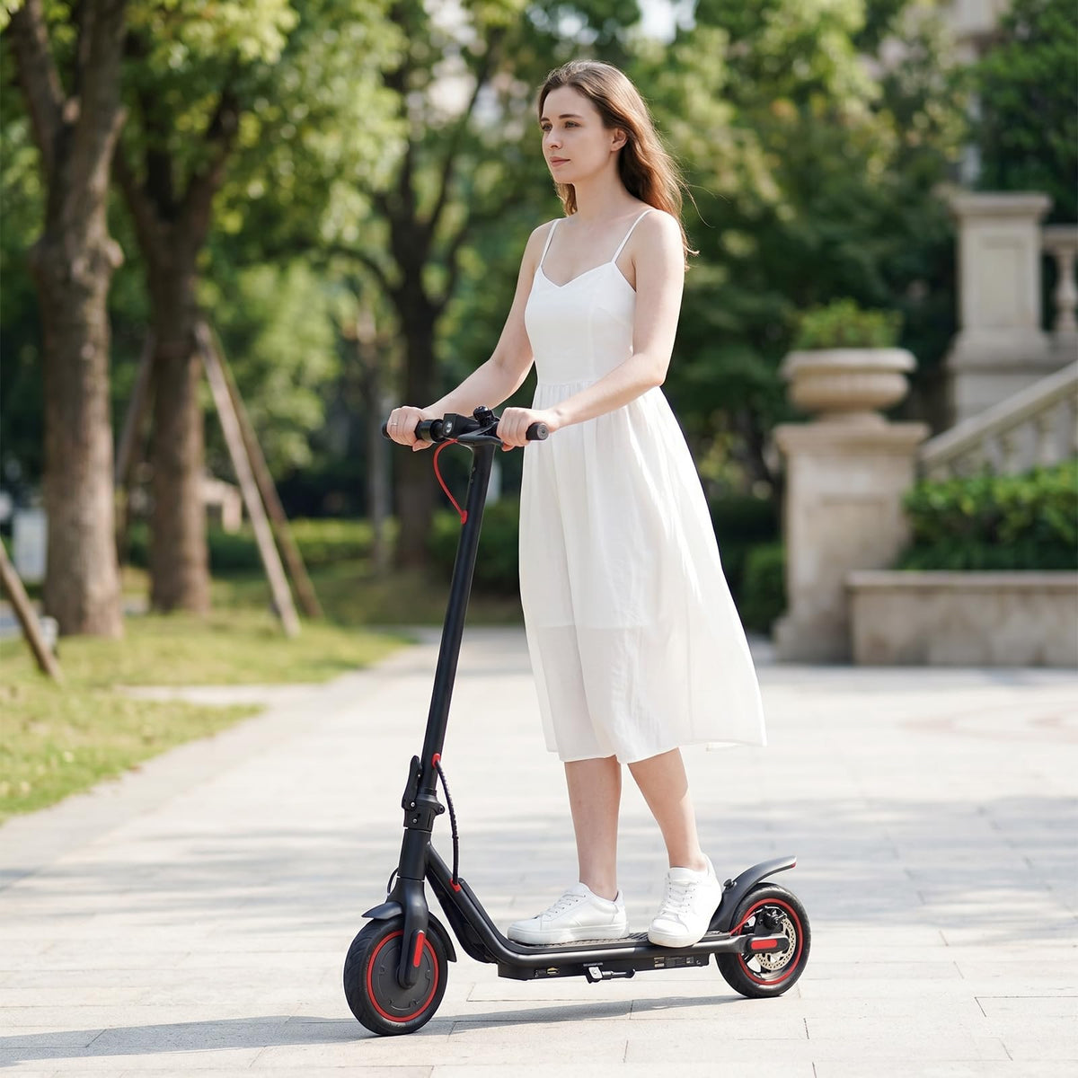 Electric Scooter with 8.5" Pneumatic Tires E76764
