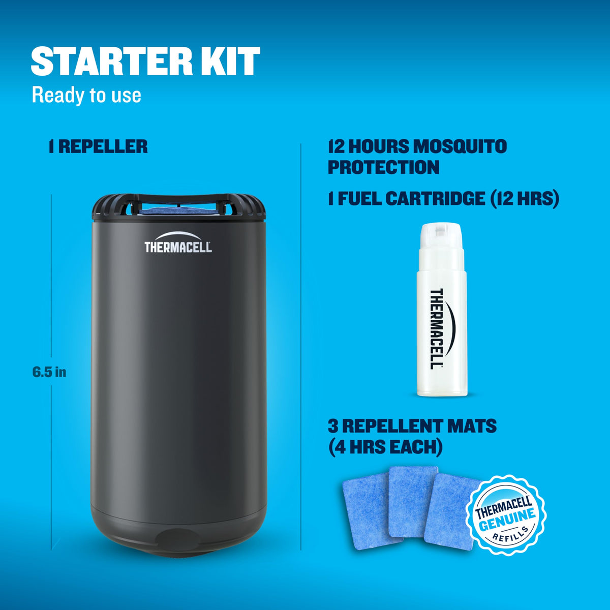 Black Mosquito Repeller Y294