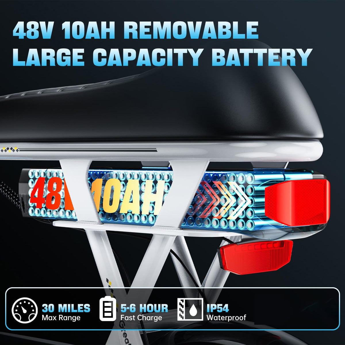 1500W Electric Scooter with Seat V668