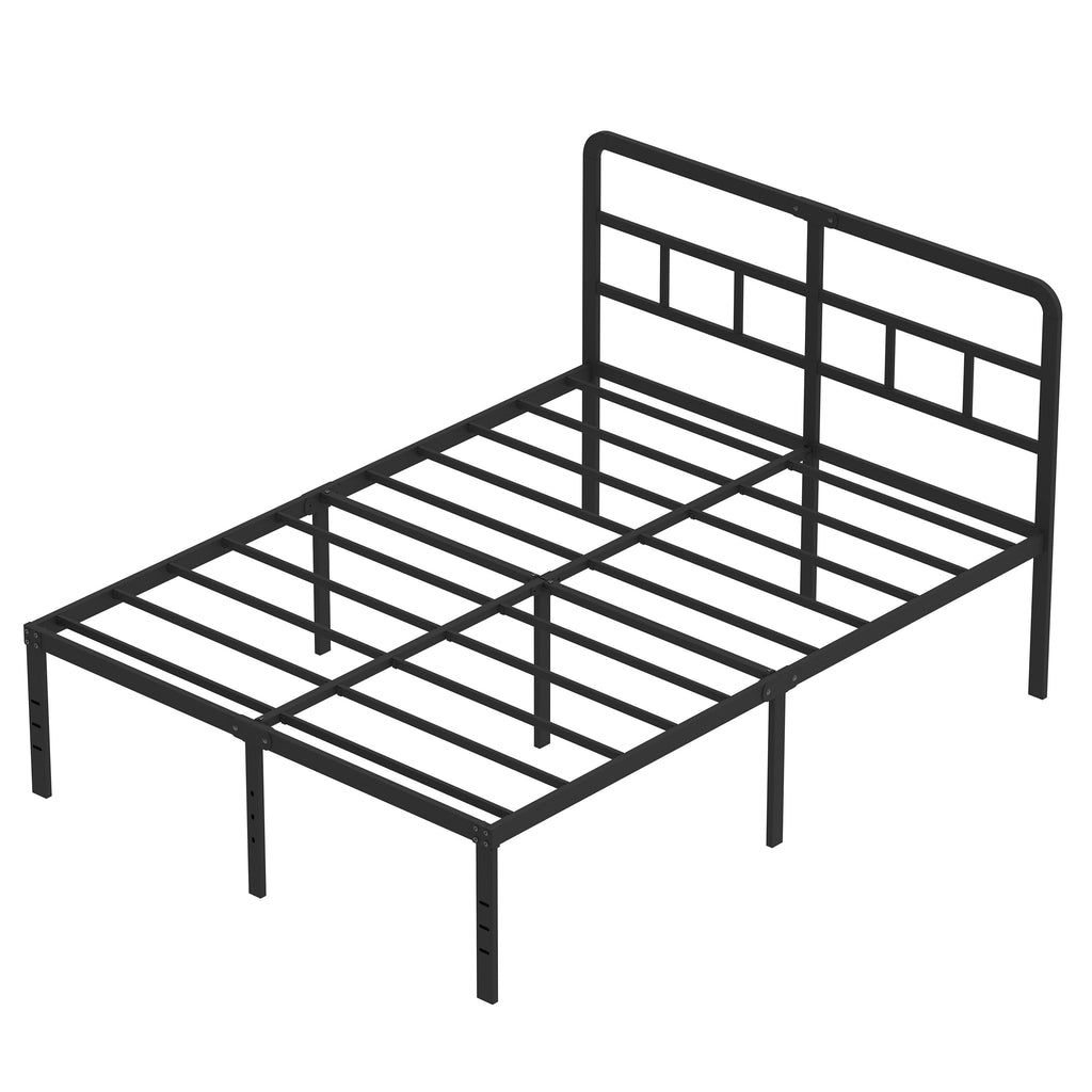 18 Inch Metal Queen Bed Frame with Headboard W792