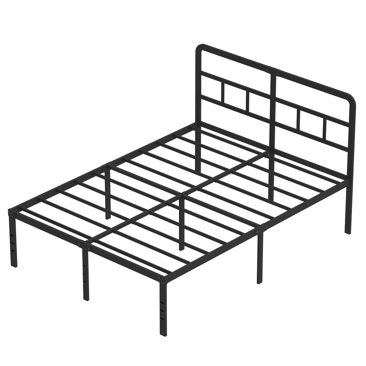 18 Inch Metal Queen Bed Frame with Headboard W792