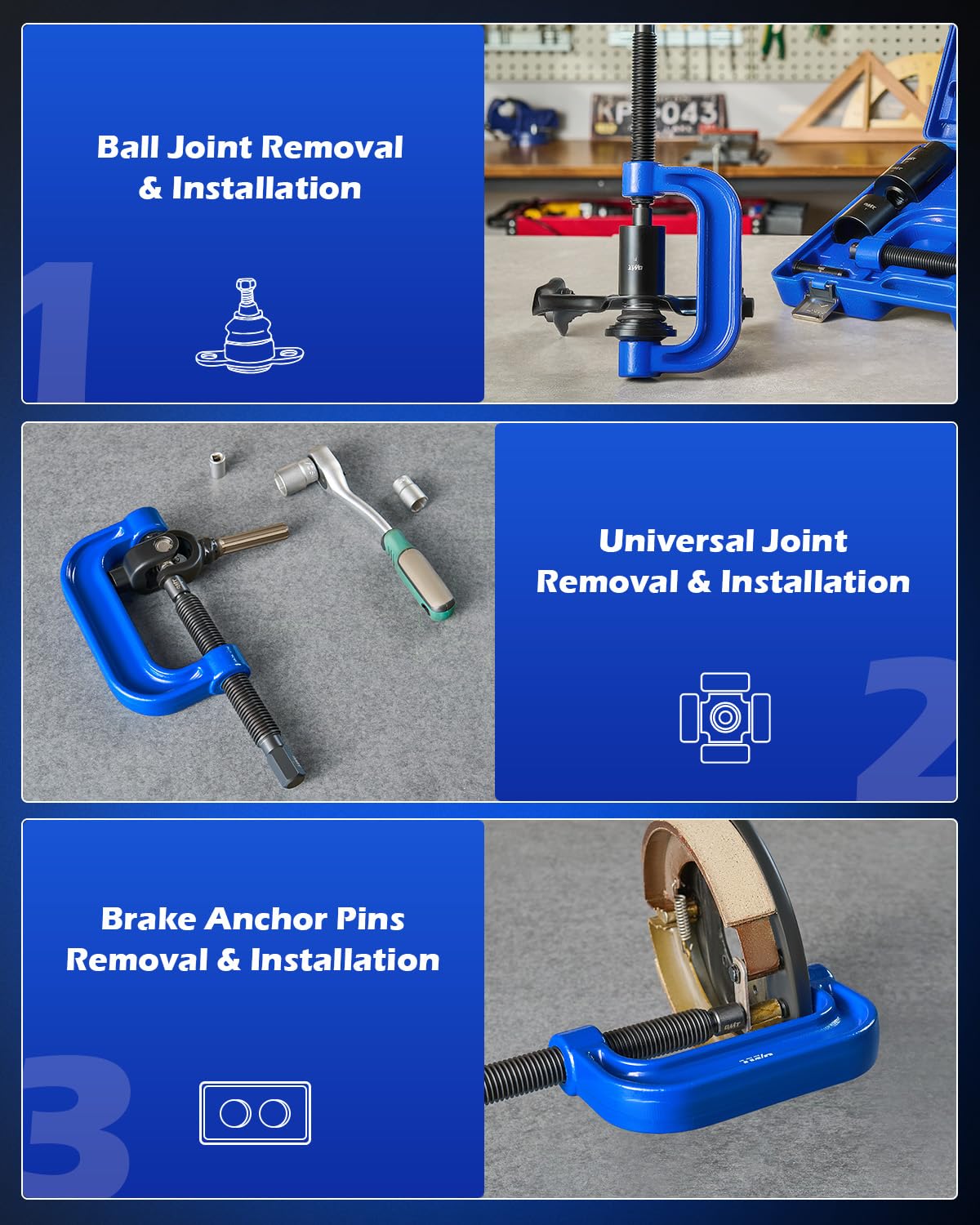 21pc Ball Joint Press Kit B218463