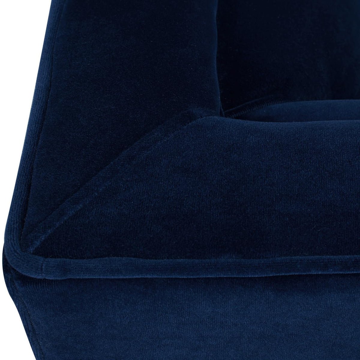 Navy Blue Velvet Tufted Sofa C166