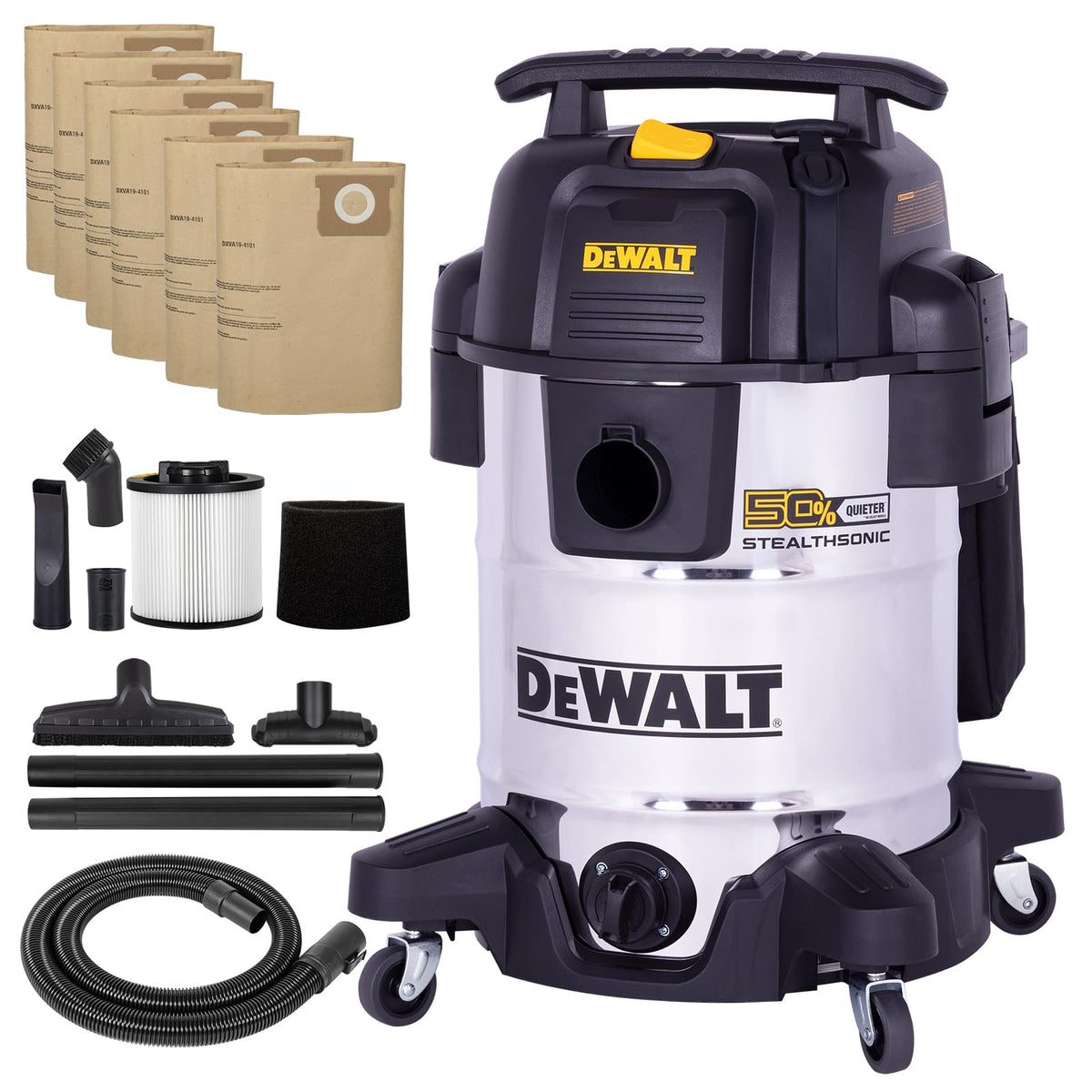 10 Gal Wet and Dry Stainless Steel Shop Vacuum X906956