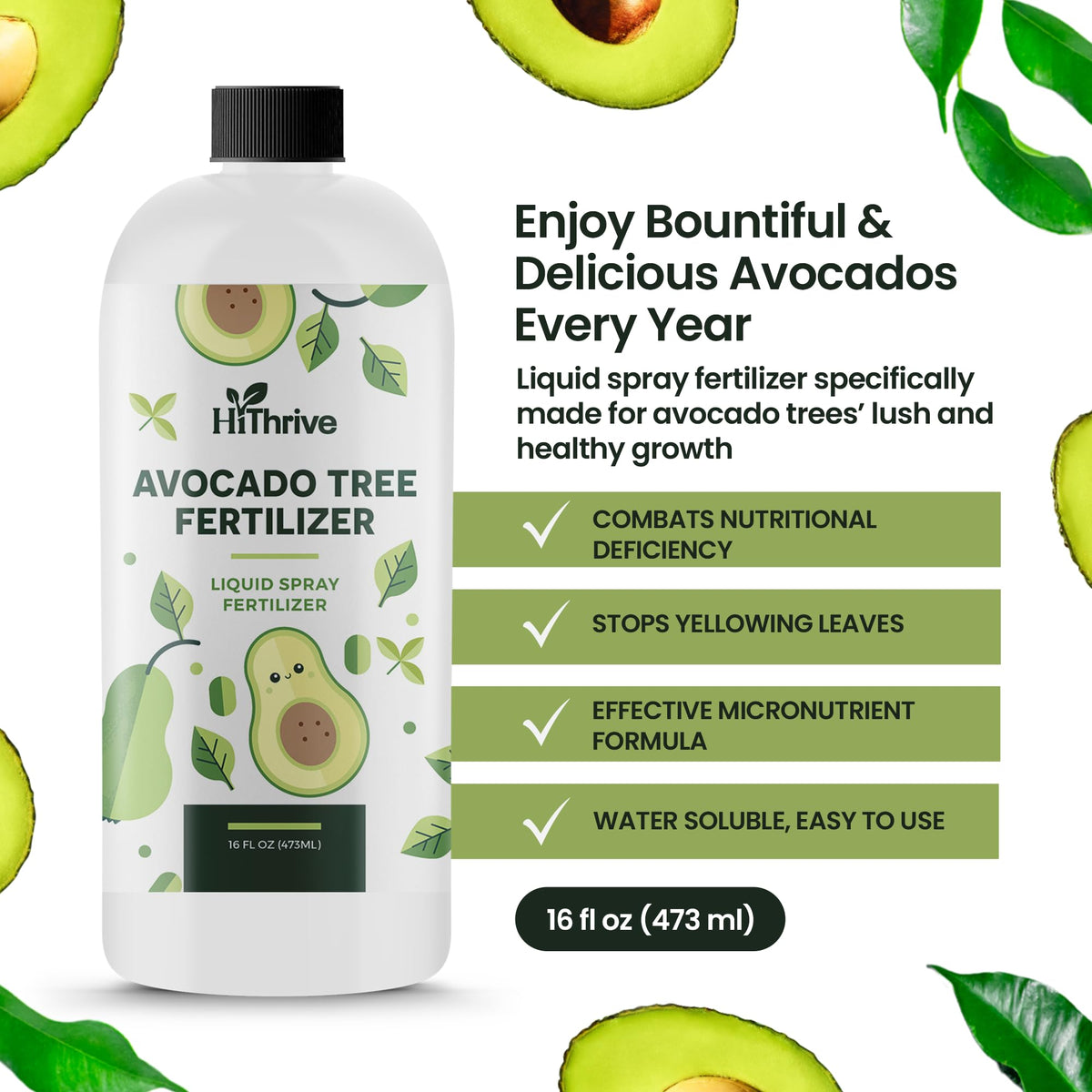 Avocado Fruit Tree Fertilizer 16oz N631