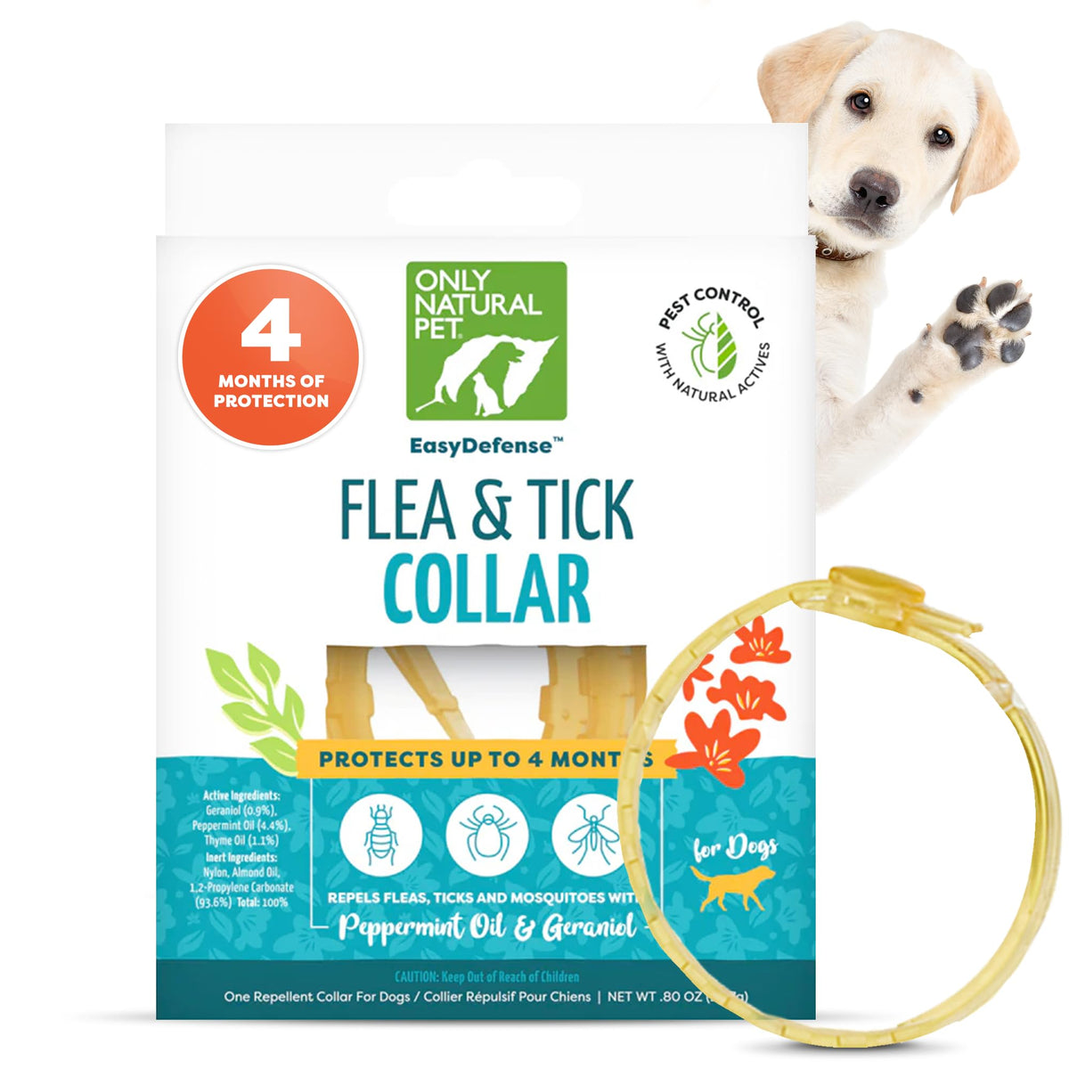 Flea & Tick Dog Collar One Size Fits All Z2327