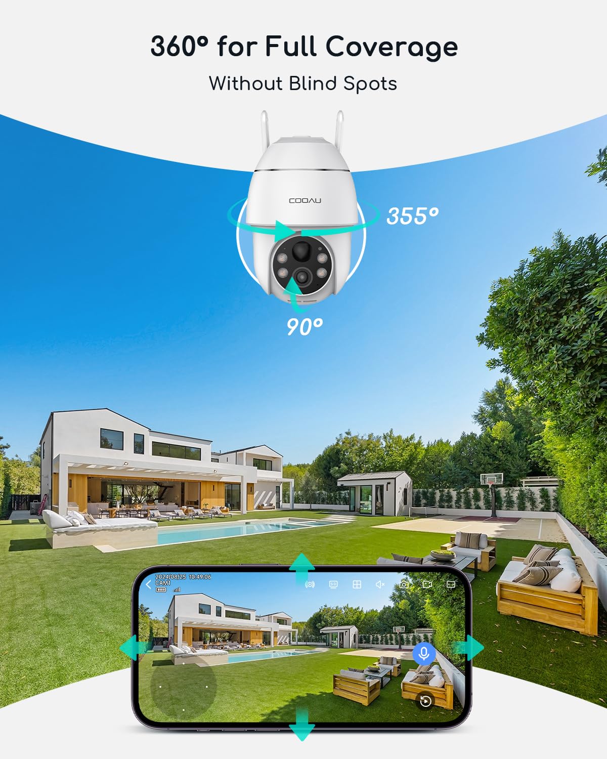 Solar Security Cameras Wireless Outdoor N759