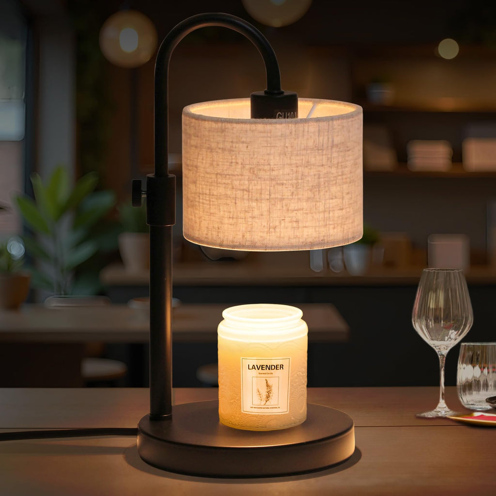 Candle Warmer Lamp with Timer, Adjustable Height Q862