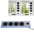 White 3-Speed Reversible Window Fan H326958