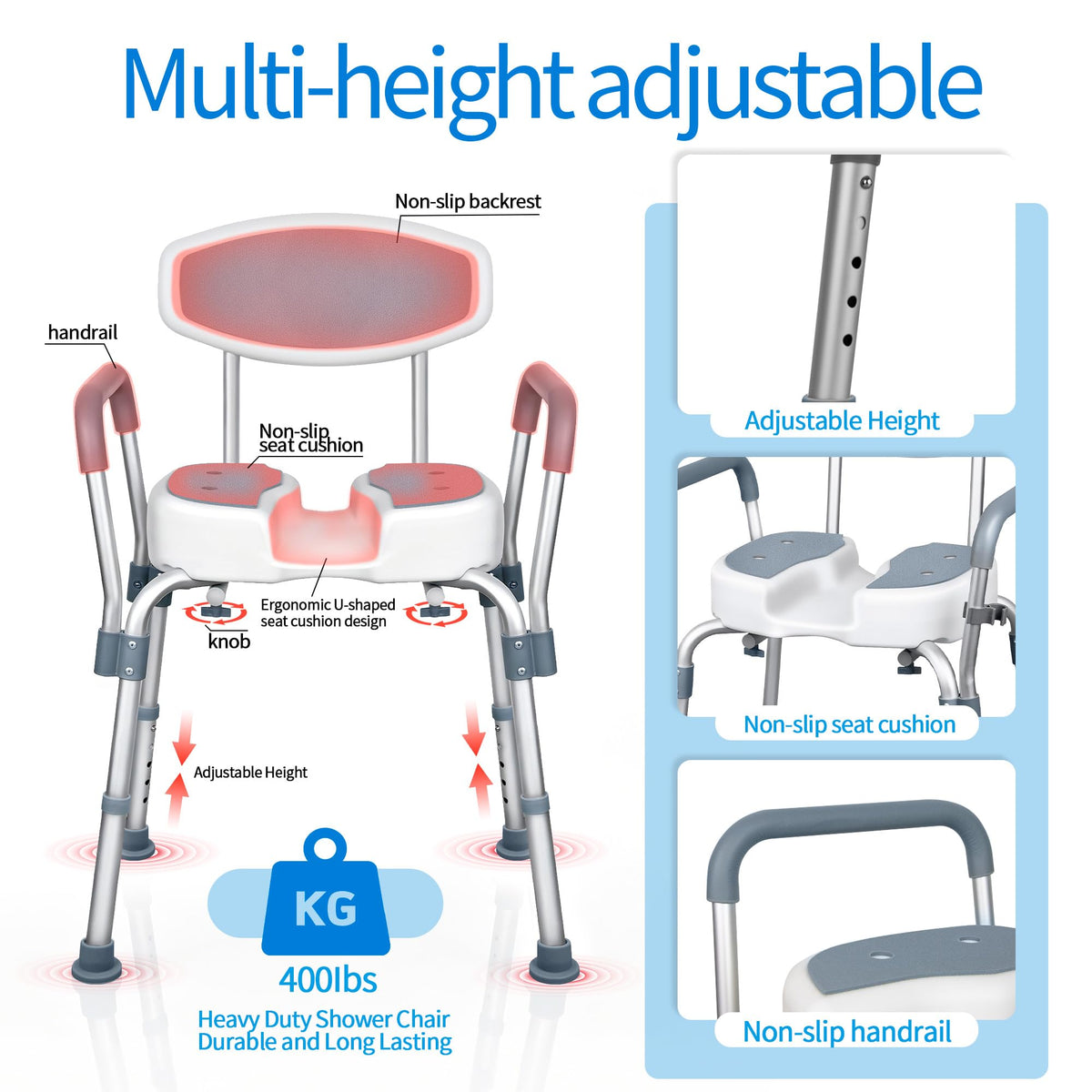 Heavy Duty Shower Chair J11677
