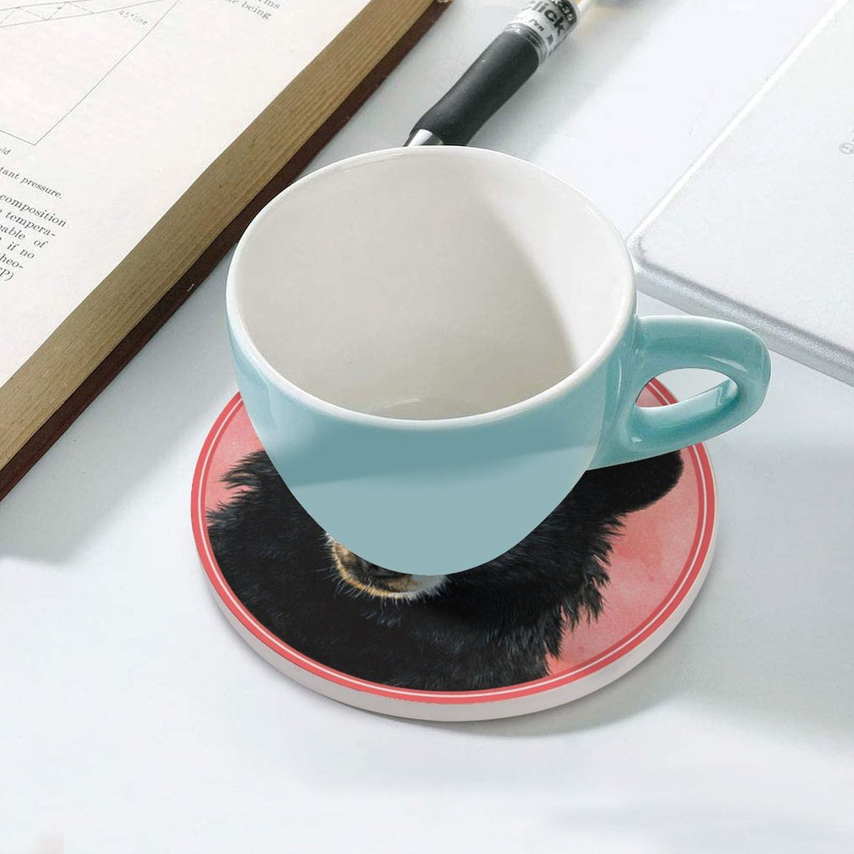 Black Bear Coasters Set of 4 Z898