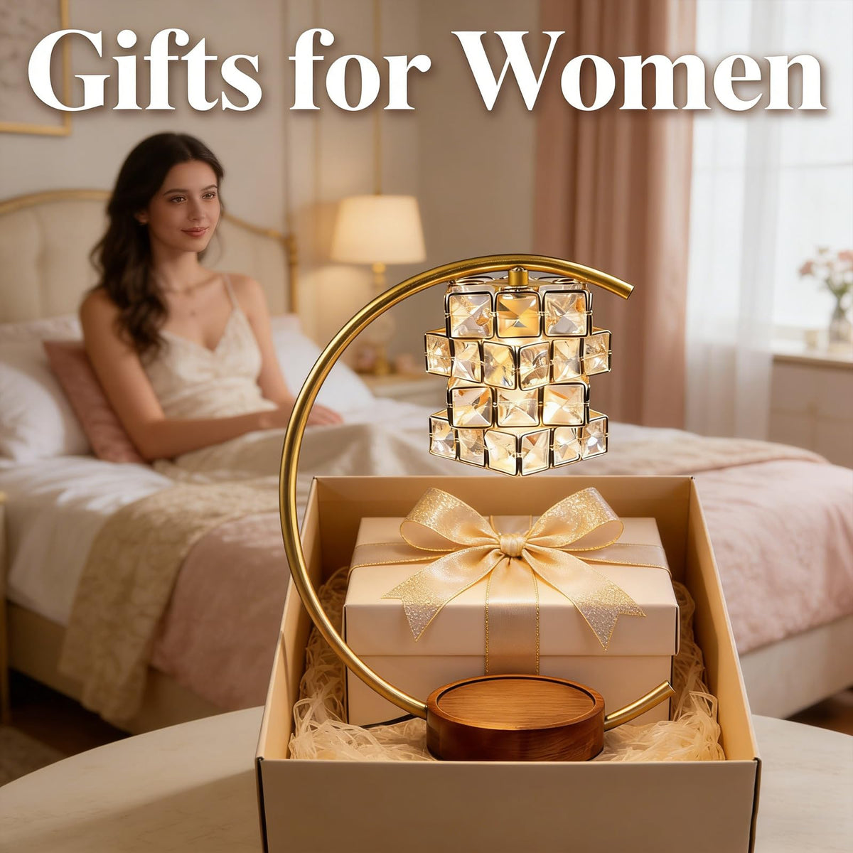 Candle Warmer Lamp with Timer Dimmable Wax Warmer X64125