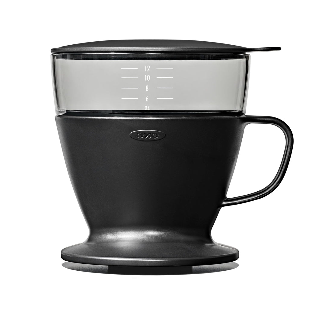 Single Serve Pour-Over Coffee Maker 12 oz Matte Black B95058