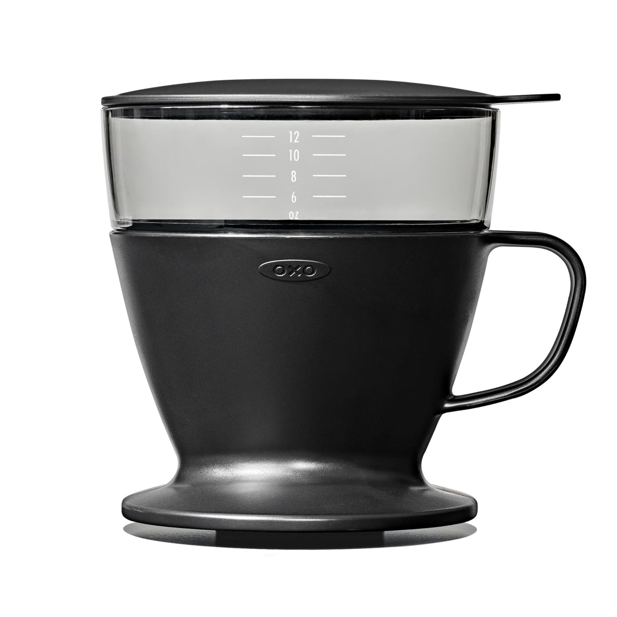 Single Serve Pour-Over Coffee Maker 12 oz Matte Black B95058