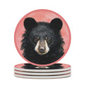 Black Bear Coasters Set of 4 Z898