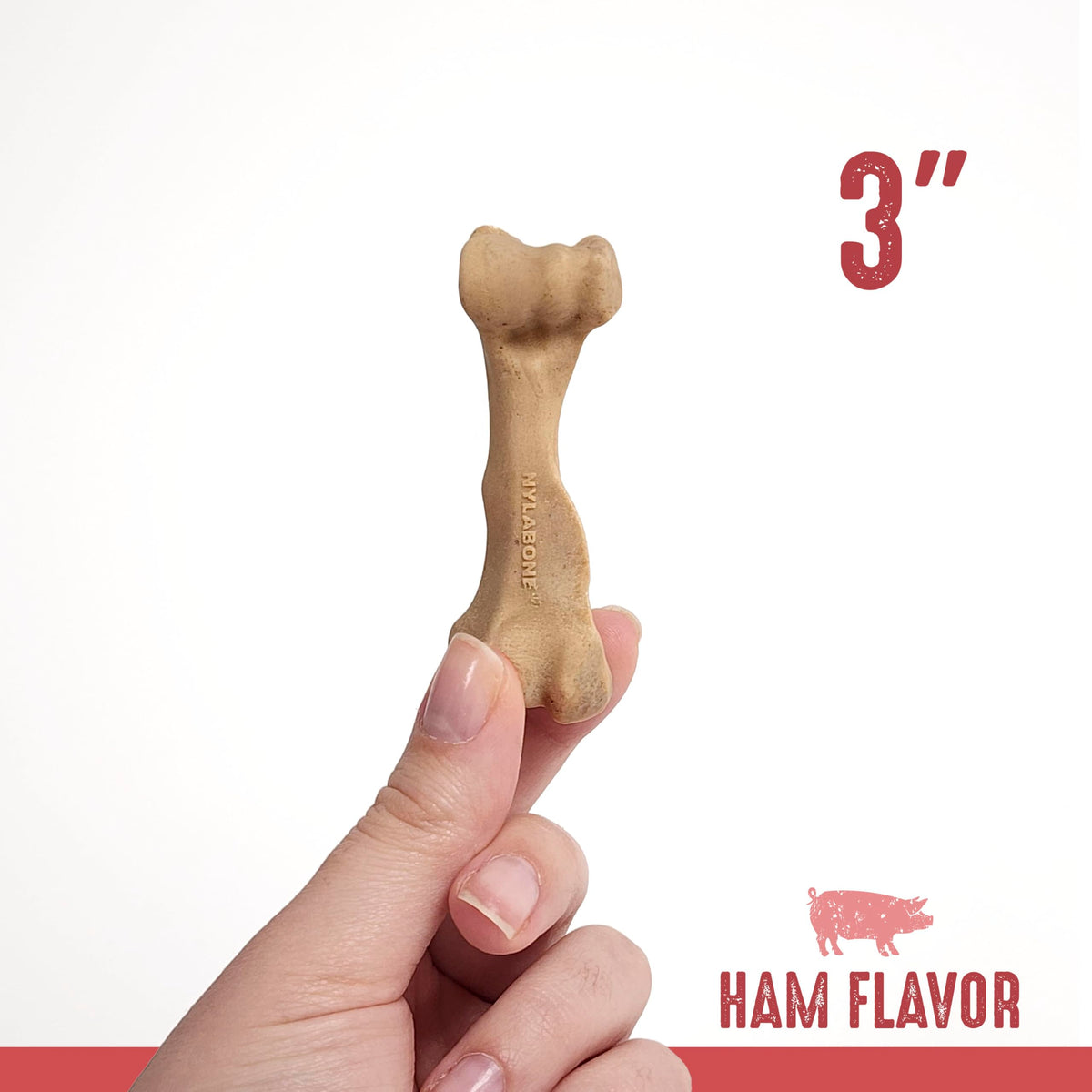 Ham Flavor Small Dog Treats 16 Count Y78523