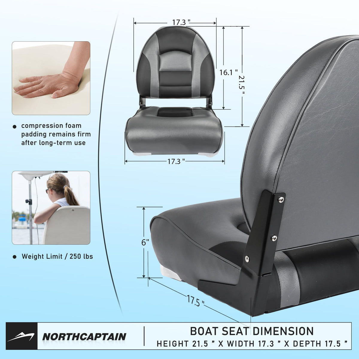 Folding Boat Chair O9354