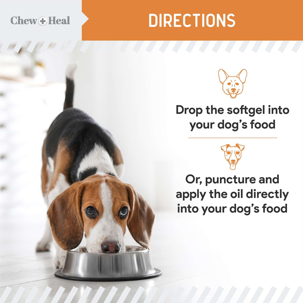 Fish Oil for Dogs 300mg 180 Softgel Capsules E33759
