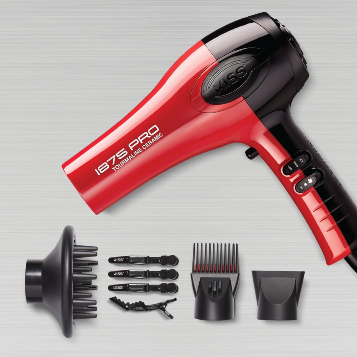 1875 Watt Tourmaline Ceramic Hair Dryer K7243