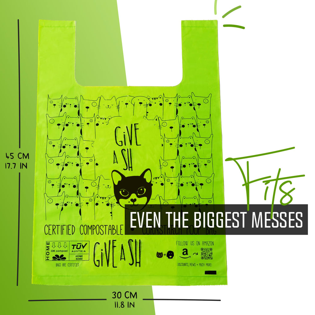 Compostable Cat Litter Bags XL 30 Count T567