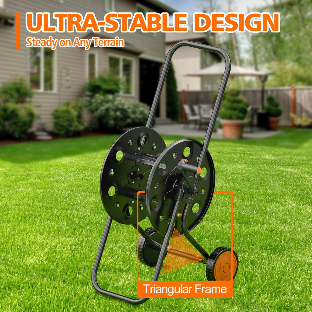 Garden Hose Reel Cart C54960